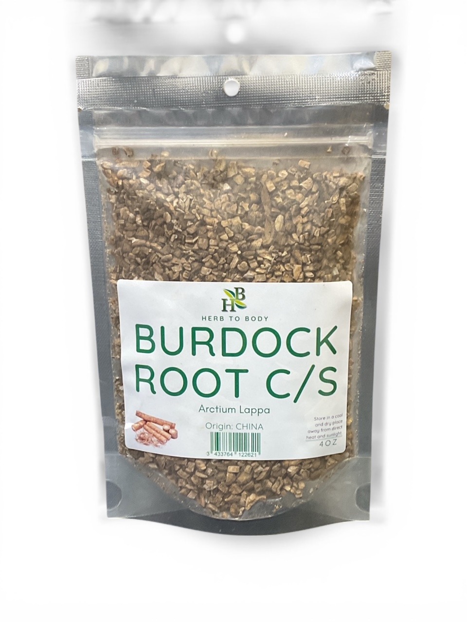 Organic Burdock Root (Arctium Lappa) – Herbal Detox Root